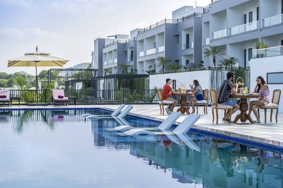 Poolside