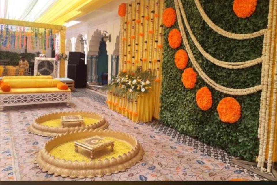 Haldi decor