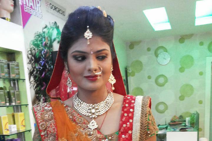 Bridal makeup