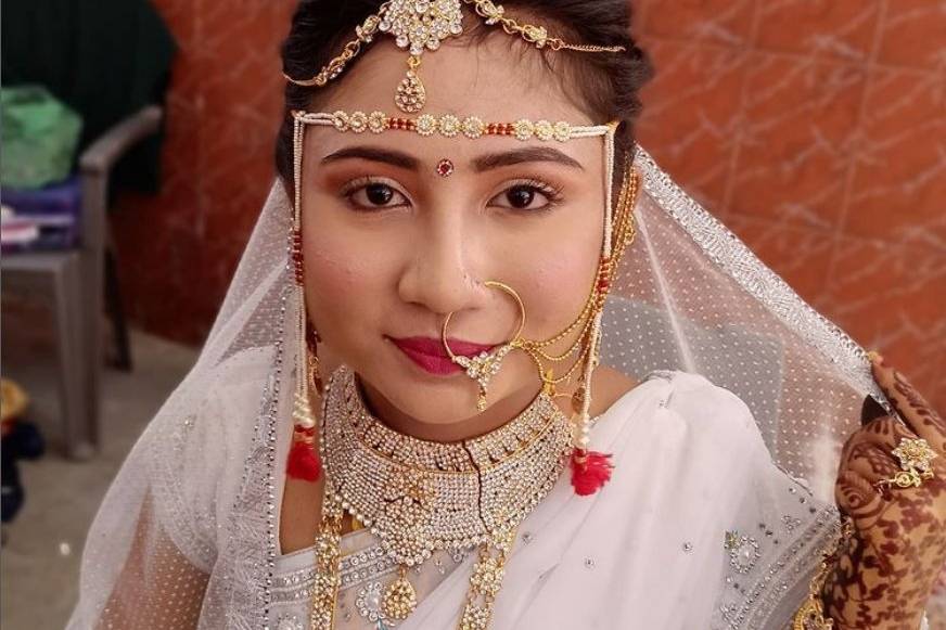 Bridal makeup