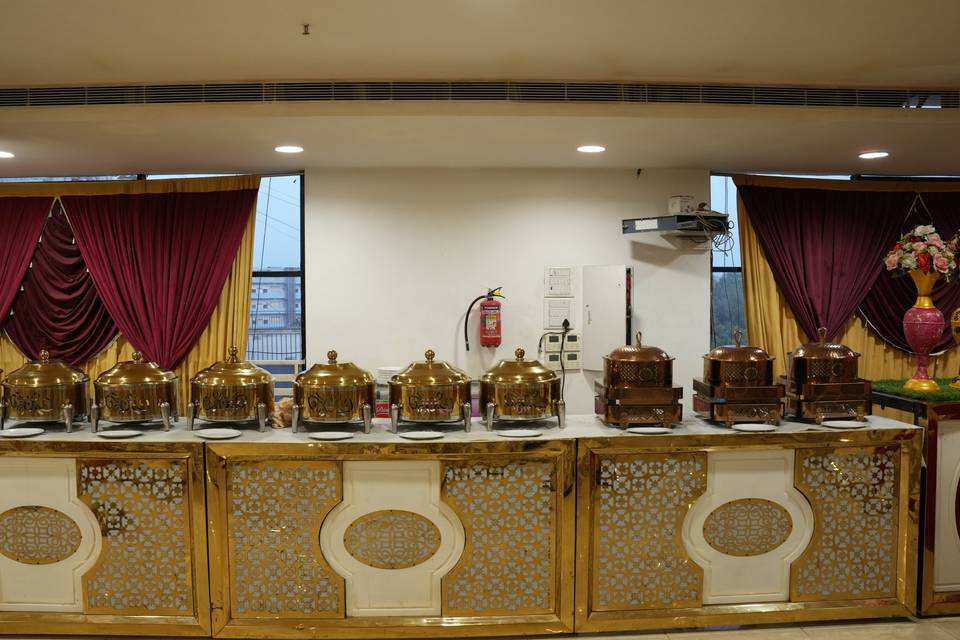 Catering setup