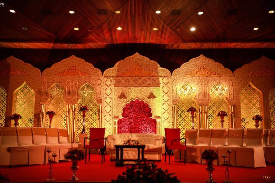 Oman hall stage Decor