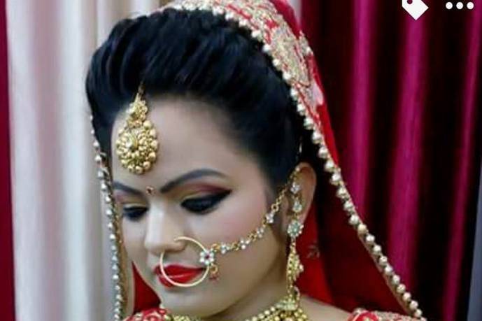 Bridal makeup