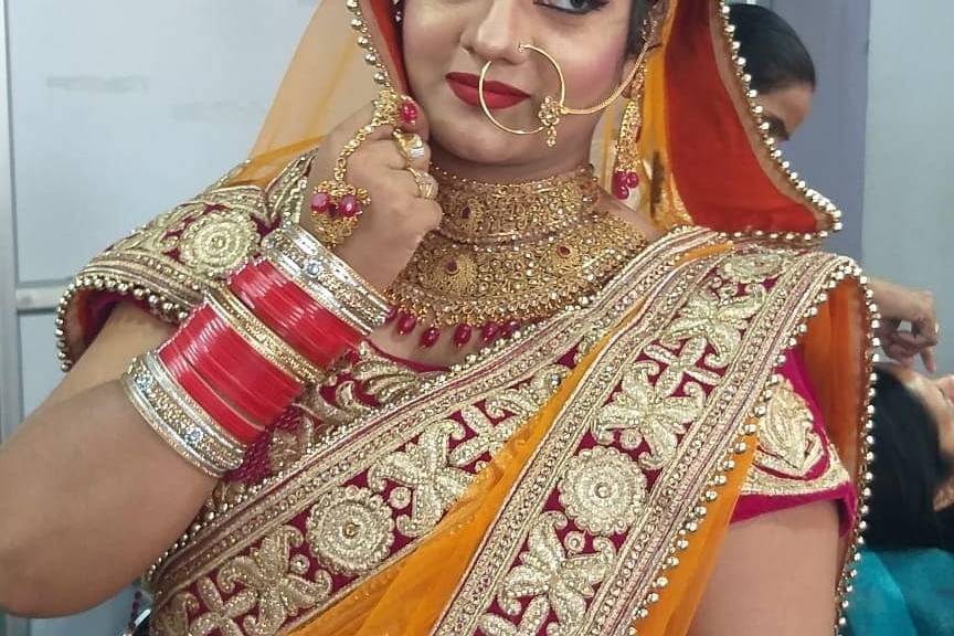 Bridal makeup