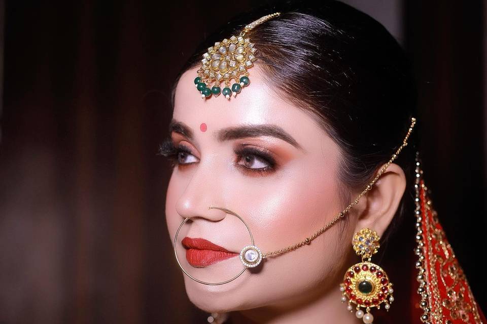 Bridal look