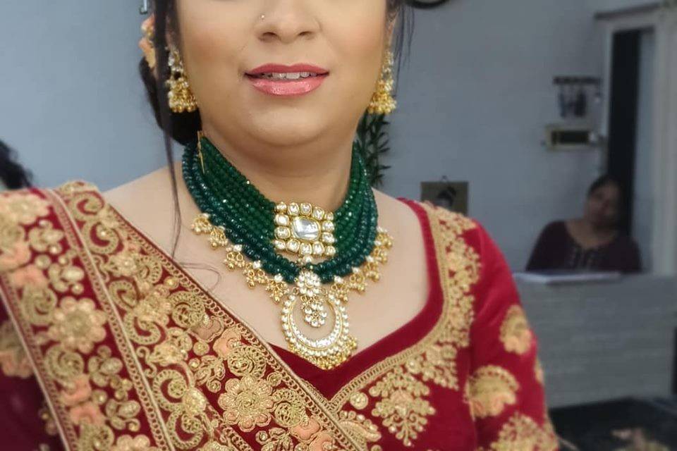 Bridal makeup