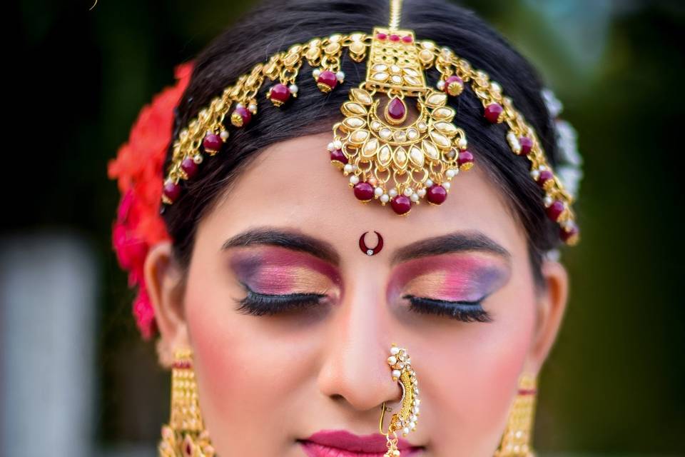 Bridal makeup