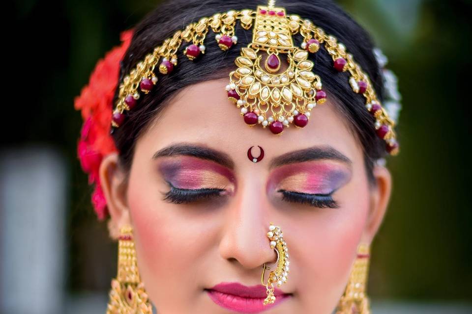 Bridal look