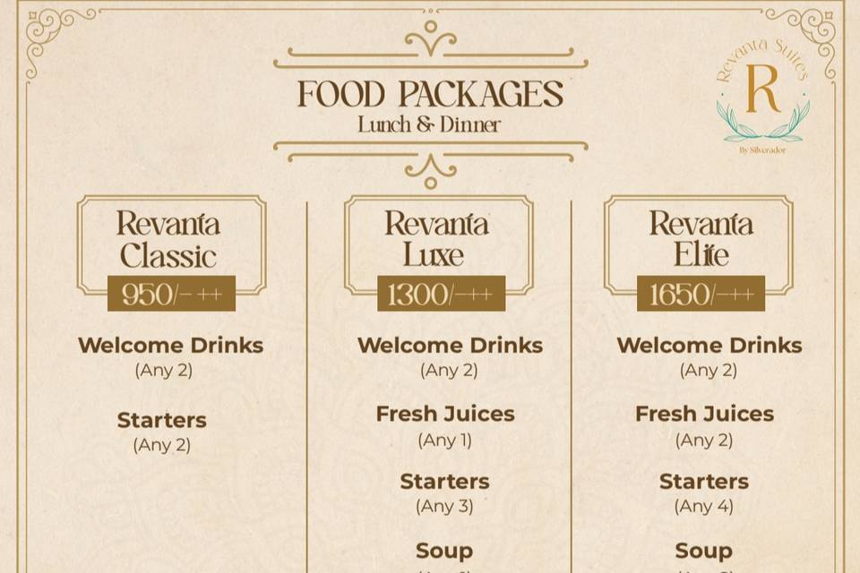 Menus