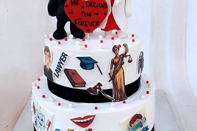 Law Books Cake | Lawyer cake, Graduation cakes, School cake