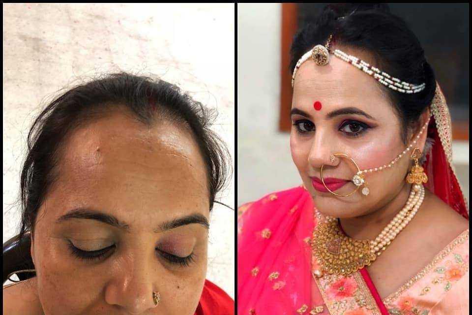 Bridal makeup