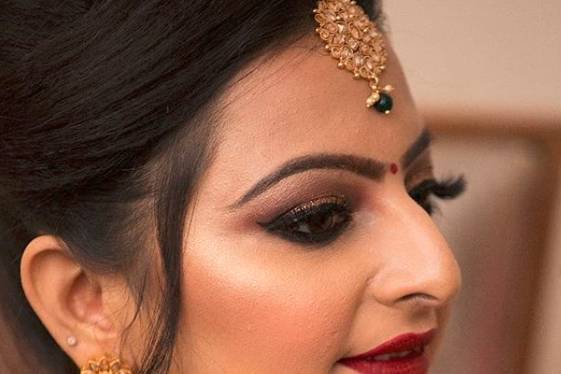 Bridal makeup