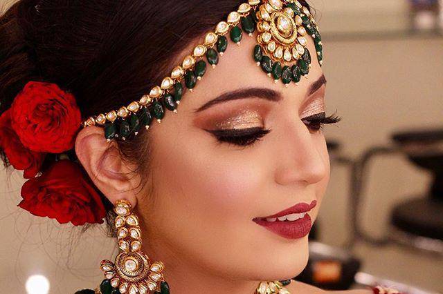 Bridal makeup