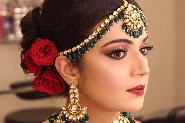 Bridal makeup