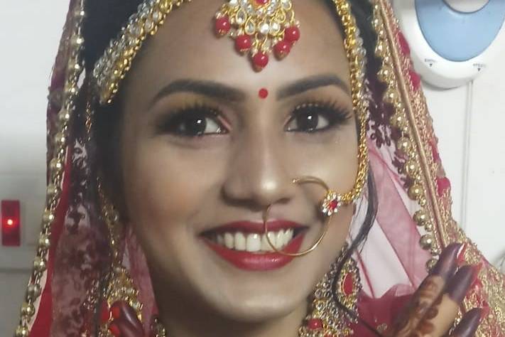 Bridal makeup