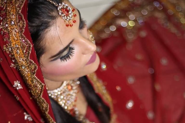 Bridal makeup