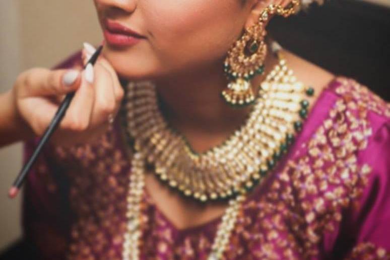 Bridal makeup