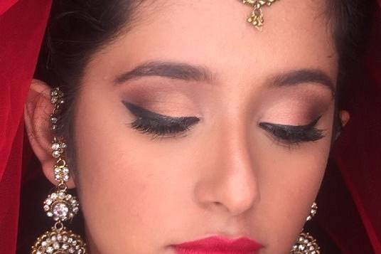 Bridal makeup