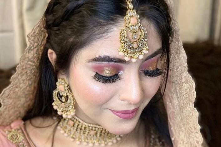 Bridal makeup