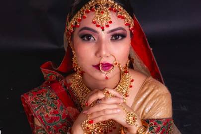 Bridal makeup