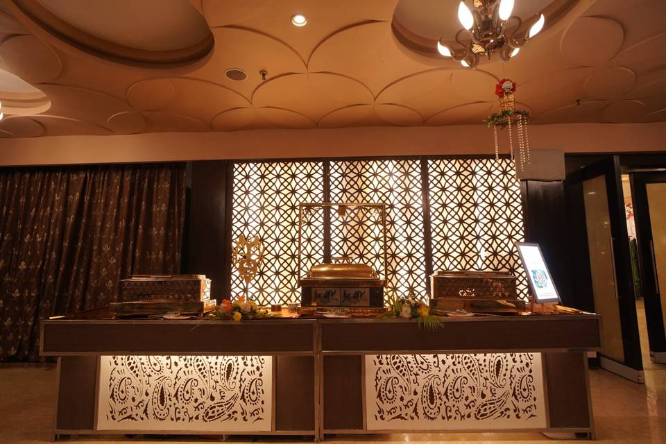 Wedding catering presentation