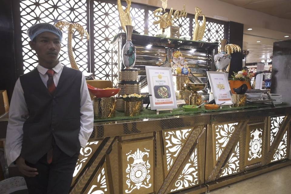 Wedding catering presentation