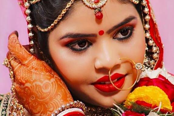 Bridal makeup