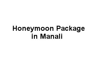 Honeymoon Package in Manali