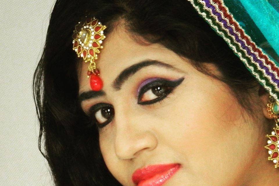 Bridal makeup