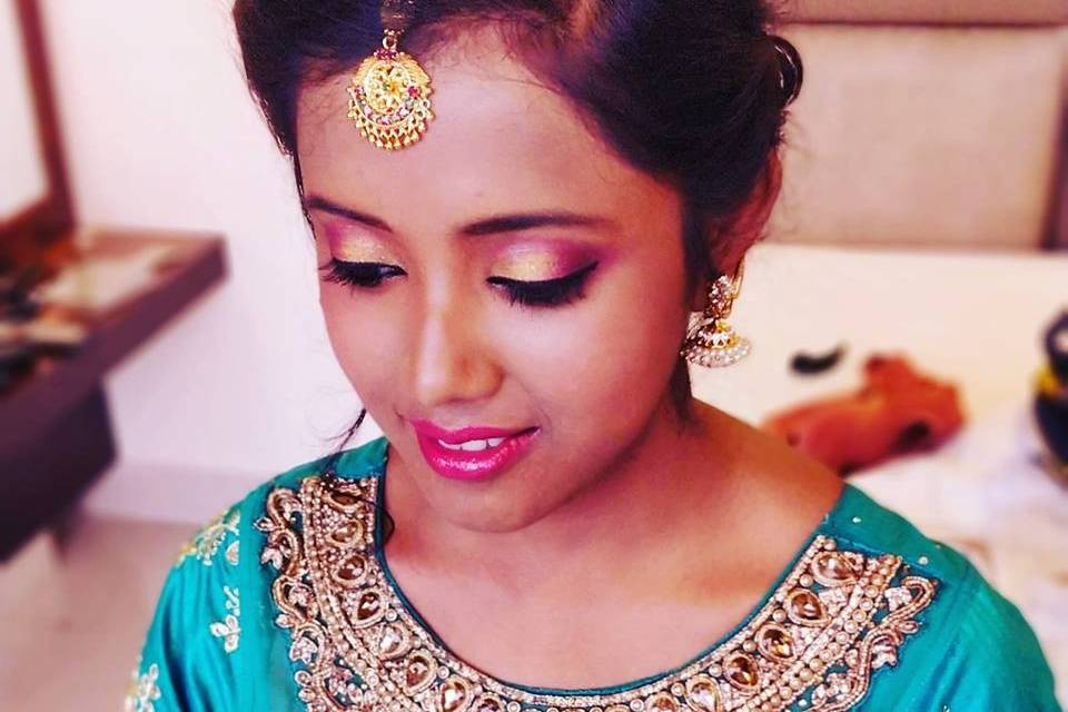 Bridal makeup