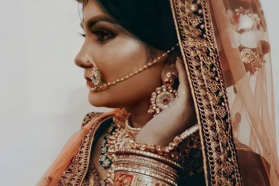 Bridal makeup