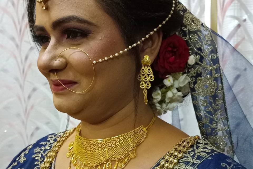 Bridal makeup