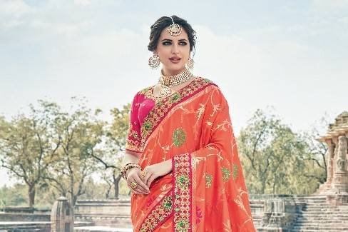 Bridal saree