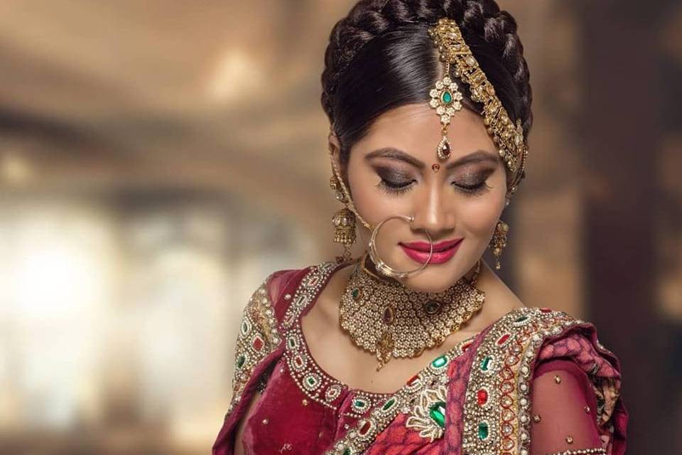 Bridal makeup