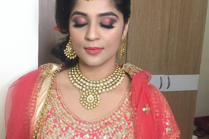 Bridal makeup