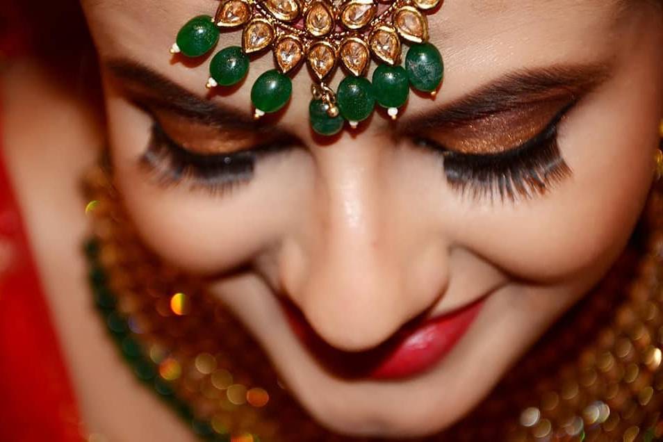 Bridal makeup