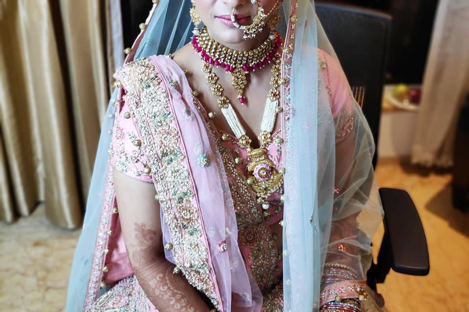 Bridal makeup