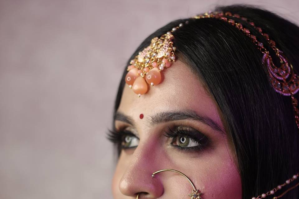 Bridal makeup