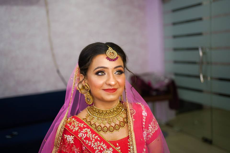 Bridal makeup