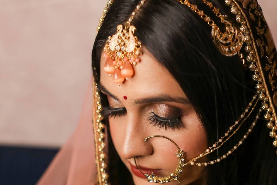 Bridal makeup