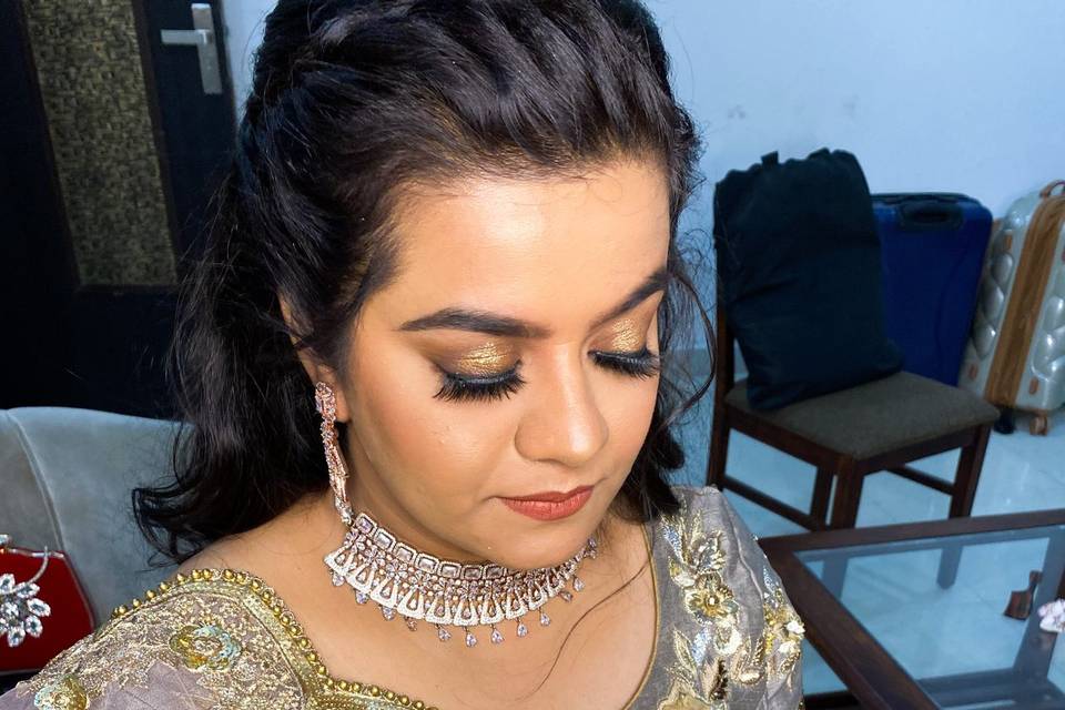 Sangeet makeup