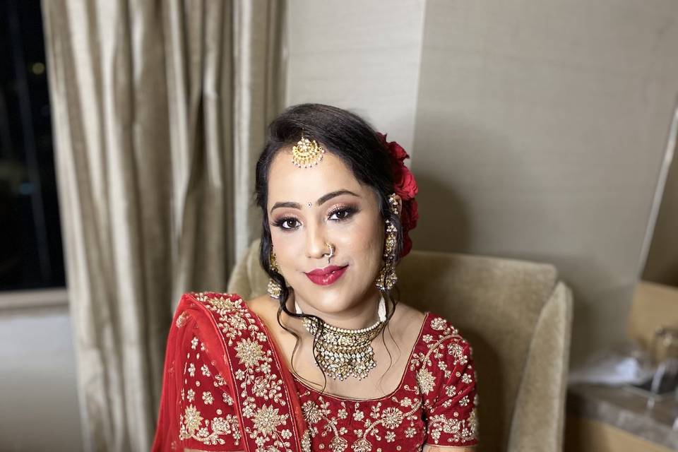 Bridal makeup