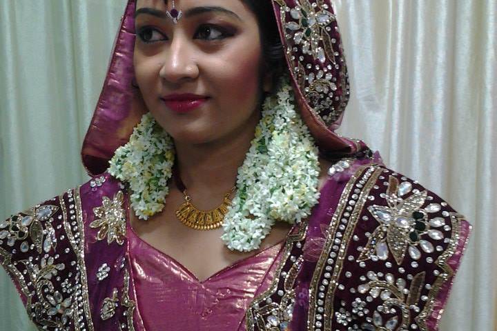 Bridal makeup