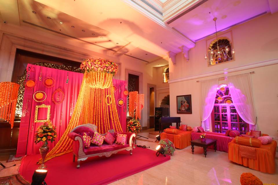 Mehendi decor