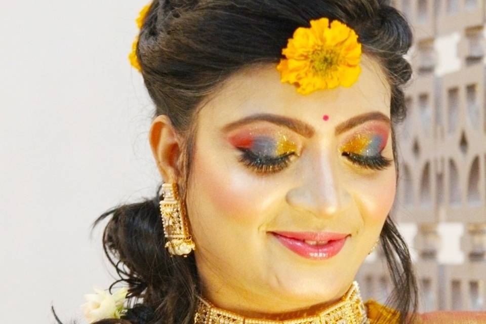 Haldi Make-up