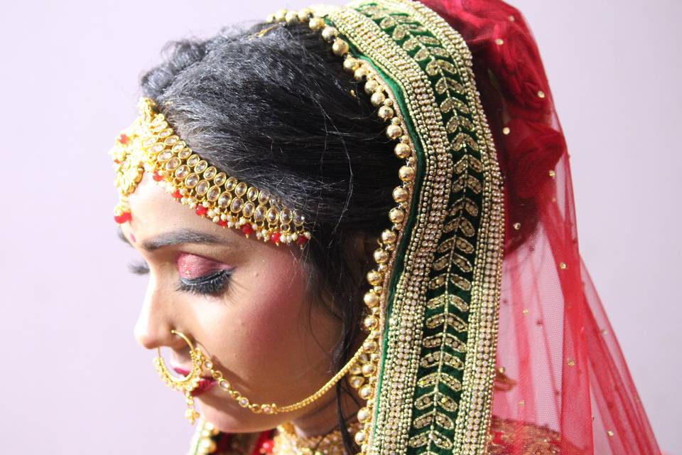 Bridal makeup