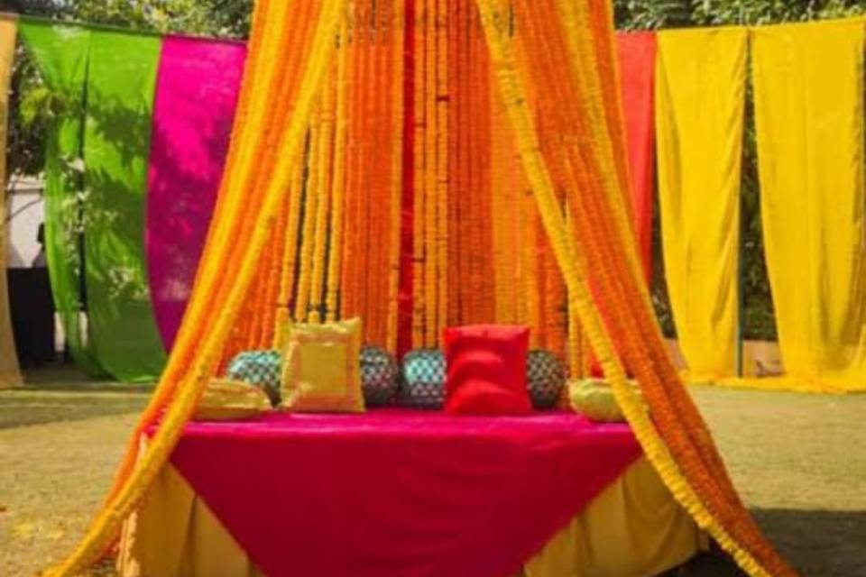 Haldi decor