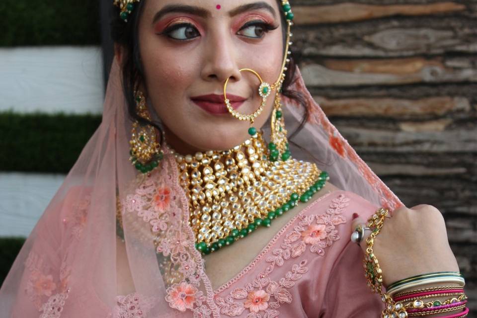 Bridal look