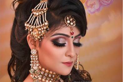 Bridal makeup