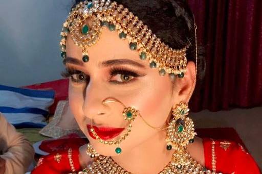 Bridal makeup